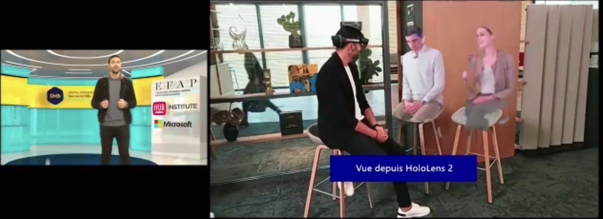 Le #visionaryDay en partenariat avec le <a href="/HUBInstitute/">HUB Institute</a> et le #MBADMB c’est aujourd’hui ! Intervention de <a href="/Othmanchiheb/">Chiheb Othman</a> pour <a href="/Microsoft/">Microsoft</a> sur les technologies de réalité mixte avec #HoloLens
#TransfoNum