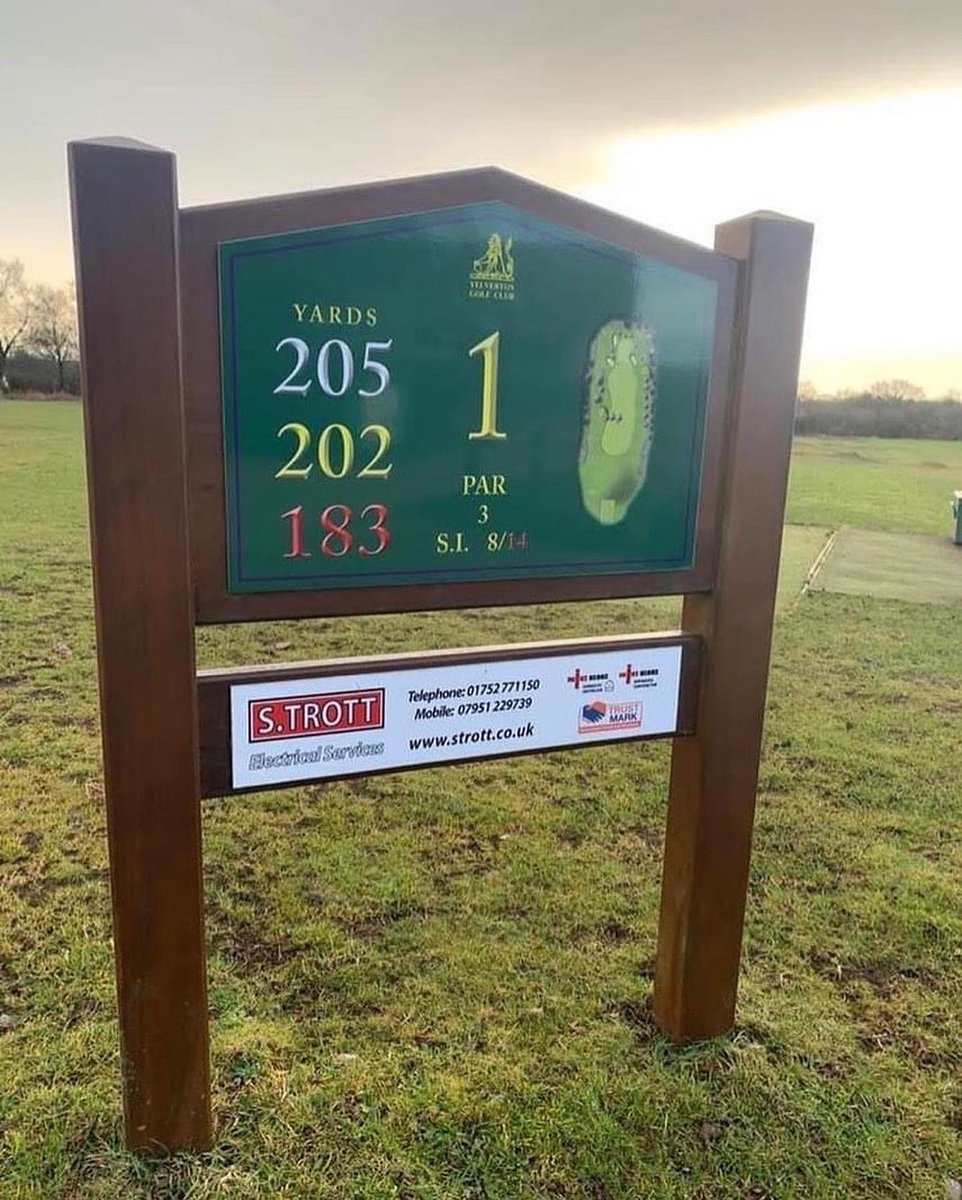 Yelvertongolf's tweet photo. With well over 600 members and thousands of visitors to Yelverton Golf Course each year, there has never been a better time to be a Tee Sponsor and get your business maximum exposure!!! Call 01822 853 593 or email membership@yelvertongolf.co.uk for more details https://t.co/CRGMn1ugLZ