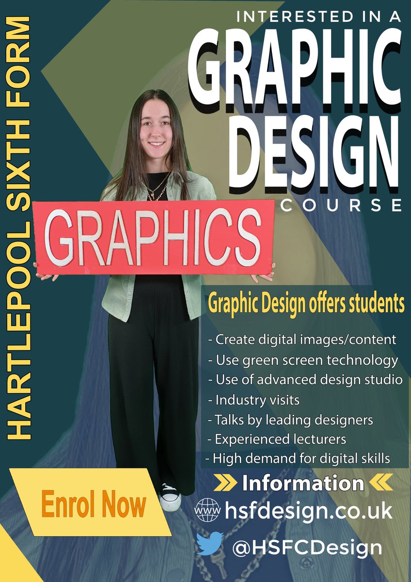 CA_EngDesign's tweet photo. Remember we have an open event at Hartlepool Sixth Form College on Saturday 29th of Jan 10am &amp; 1pm. Come and chat to the graphic design staff for all the course information or check us out online. @NETManorAcademy @sthildscreative @WellfieldSchool @hightunstall @northfieldssc https://t.co/0otPWOmK3s