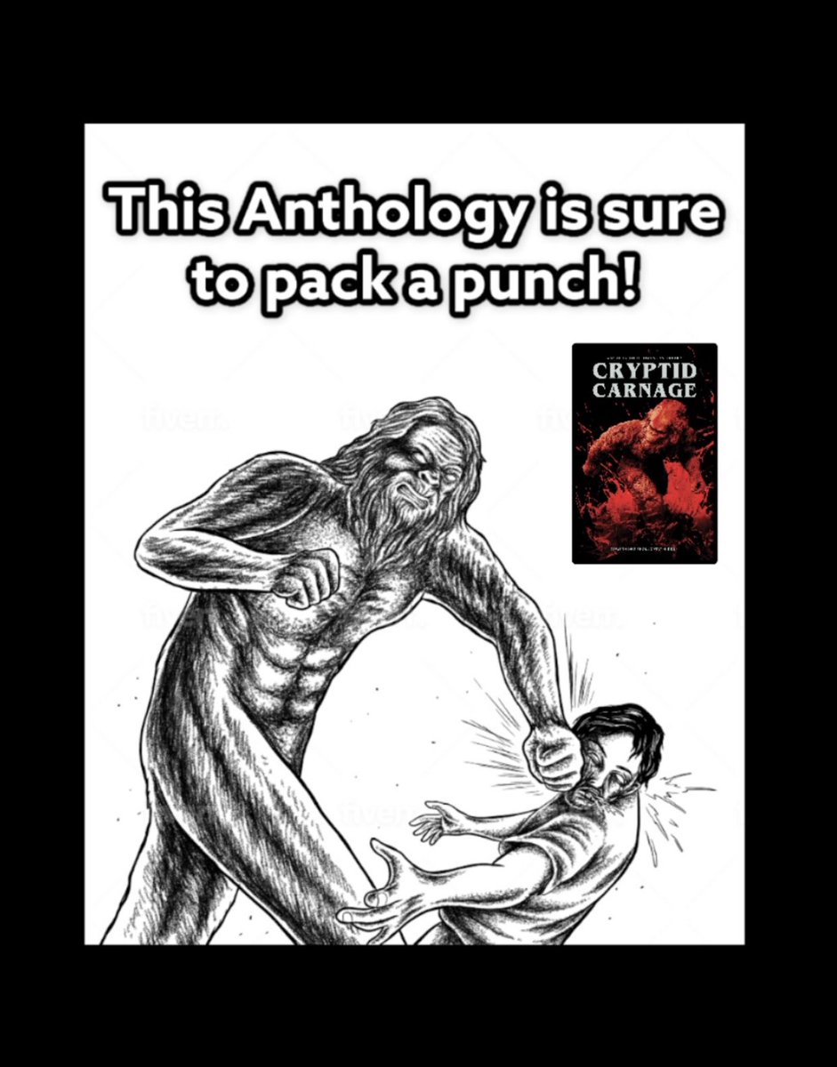 SIPAnthologies's tweet image. Cryptid Carnage will for sure pack a punch! 👣👊