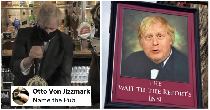 ThePoke's tweet photo. People have been suggesting Boris Johnson-themed pub names – cheers to these 21. (H/T @Ottojizzmark)  
https://t.co/qpzMfRwCqY https://t.co/PrulOhRdVn