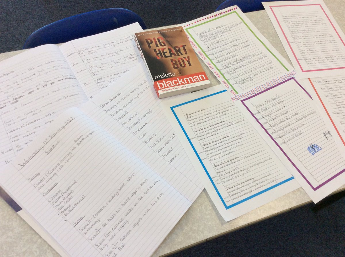 ChilternY6's tweet photo. This week, the class have enjoyed using Pig Heart Boy to write play scripts.
#makinglearningirresistible
@ChilternSch 
@malorieblackman https://t.co/ZMPe59YlY8