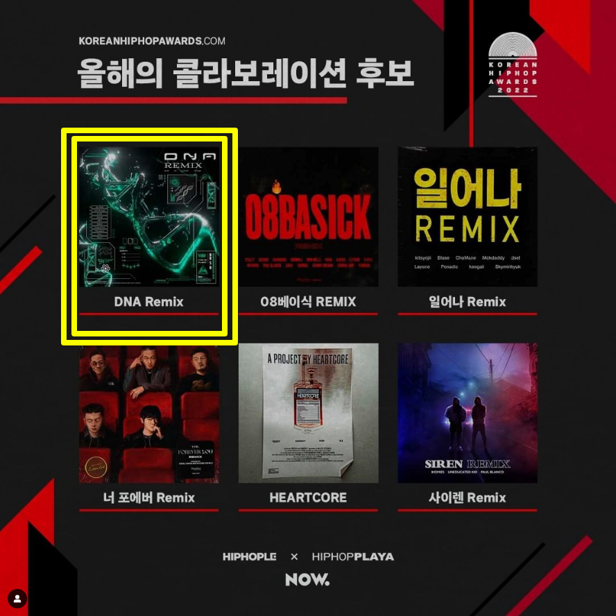 theJ_Effect's tweet photo. #박재범 #JayPark and #DNARemix, #AOMG, #H1GHRMUSIC are nominated for Korean HipHop Awards 2020 

✅ VOTE 👉 https://t.co/eOFQ4C6cJ1

- Artist of the Year: Jay Park
- Collaboration of the Year: DNA Remix
- Music Video of the Year: DNA Remix
- Label of the Year: AOMG, H1GHRMUSIC https://t.co/pKPSoFgZm5