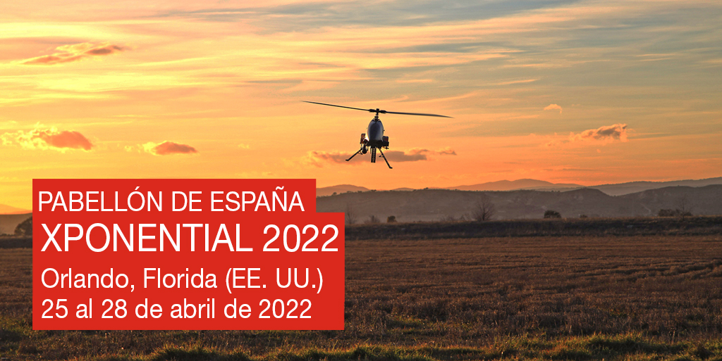 ICEX_'s tweet photo. Si tu empresa se dedica al sector de los #drones o a sus componentes y aplicaciones comerciales no puedes faltar a la feria Xponential en #Orlando, Florida. Aprovecha todas las ventajas de participar con nosotros. ¡Inscripciones hasta el 18 de febrero! ➡️ https://t.co/0nOzrF6Amz https://t.co/kAsPOnFVQK