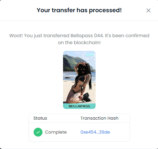 BellapassDao's tweet photo. the first bellapass is already in the sub) #NFT #NFTCommmunity #bellapassdao https://t.co/tvX35mdZiy
