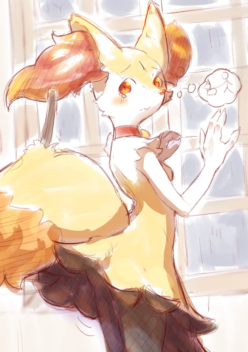 Where does this fox want to go? . 