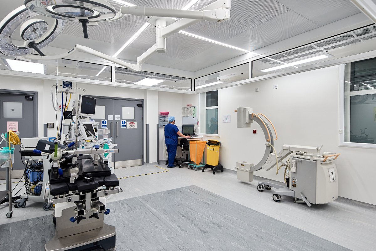 We have successfully completed the refurbishment of theatres 5 and 6 at Walsall Manor Hospital for the Walsall Healthcare NHS Trust.
 
Click here to read more: lnkd.in/d7ByfKni
 
#construction #NHS #hospital #healthcare #teamwork