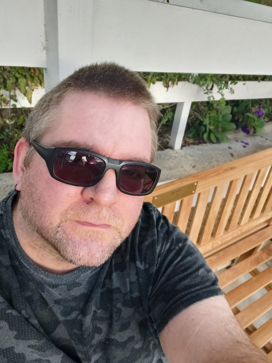 JoshuaD76359564's tweet photo. Afterlife Bench in Falmouth @rickygervais  Take care of each other and yourself. https://t.co/EDOwkGs6Jm