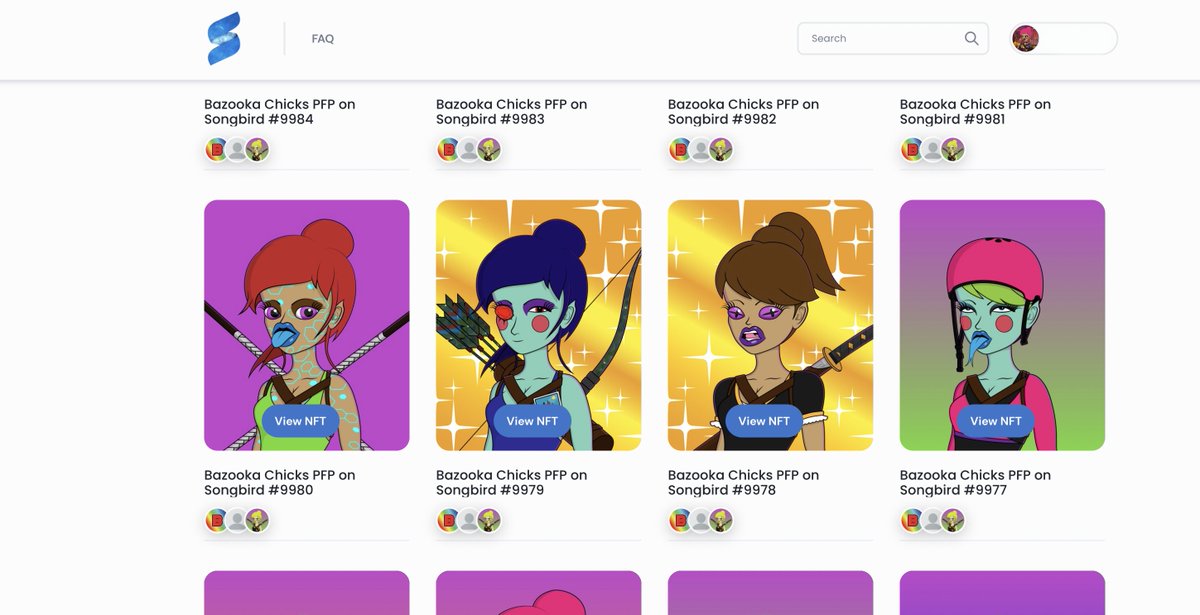 BazookaChicks's tweet photo. So Damn Proud to see all of our Community NFT's on @SparklesNFT amazingly clean and functional platform!

Congrats to the entire #sparklesnft team from #bazookachicks 🌈

If you know what's coming. Bargains everywhere. 😉 https://t.co/u7IDTOZ9Zq