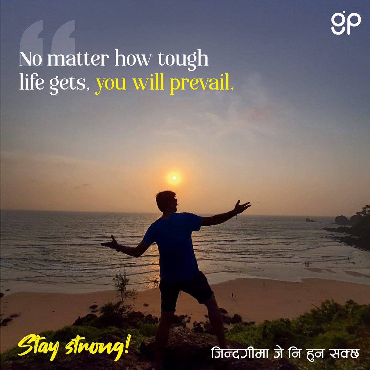 TimalsenaGP's tweet photo. Life gets tough sometimes, but you have to fight back. 

If someone puts you down, makes fun of you, thinks you’re incapable, muster your strength and prove them wrong. Because you’re so much stronger than you think you are!
#gp #gptimalsena https://t.co/Tvu454IcSQ