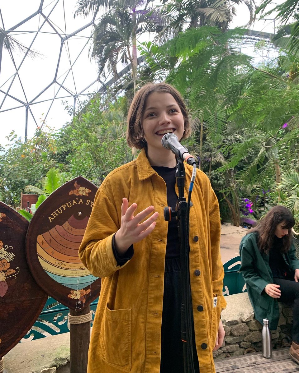 ddddazey's tweet photo. Sang for @AliceBHBoyd at the @edenproject this week! Super surreal, very grateful 😌 https://t.co/Gqxw0QJnx1