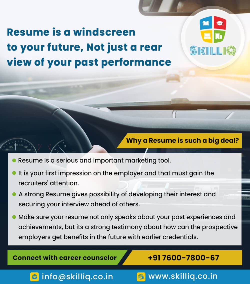 SkillIQCourse's tweet image. An Excellent Resume has the power to open doors.

SkillIQ will also help you to build a professional resume that will make you achieve your dream job in the IT industry.

To know more,
Call: +91-7600-7800-67
Email: info@skilliq.co.in

#resume #professionaldevelopm #career