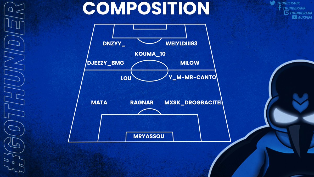 Programme et composition de la soirée 

🆚️ <a href="/AKM_Esport/">Akm Esport</a>  (VPG🇫🇷)
🕗 21H40

@ABrlln <a href="/z_kouma/">zKouma</a> <a href="/VPGFrance_/">VPG France</a> <a href="/ThunderAuk/">ThunderAUK</a>