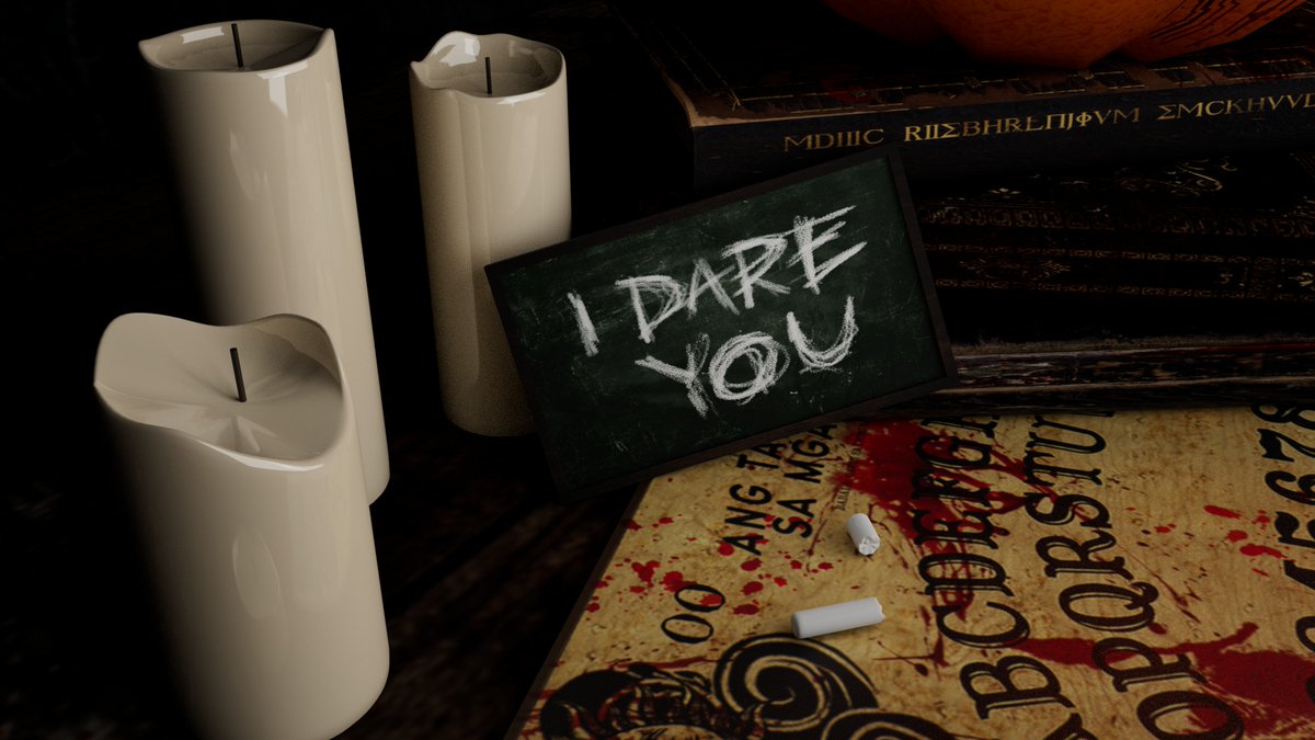 itsKeithDanNic's tweet photo. "Possession" 🎃
Still Life work for our 3D Modelling Finals, a halloween-inspired ritual table containing horror and cultist objects. 🕯🩸
👉🏻 View entire project: https://t.co/vC5QaikyWl
#art #artph #3DModel #3DModelling #3DArt #AutodeskMaya #horror #itsKeithDanNic #Setherpiece https://t.co/uM5yk086Cc