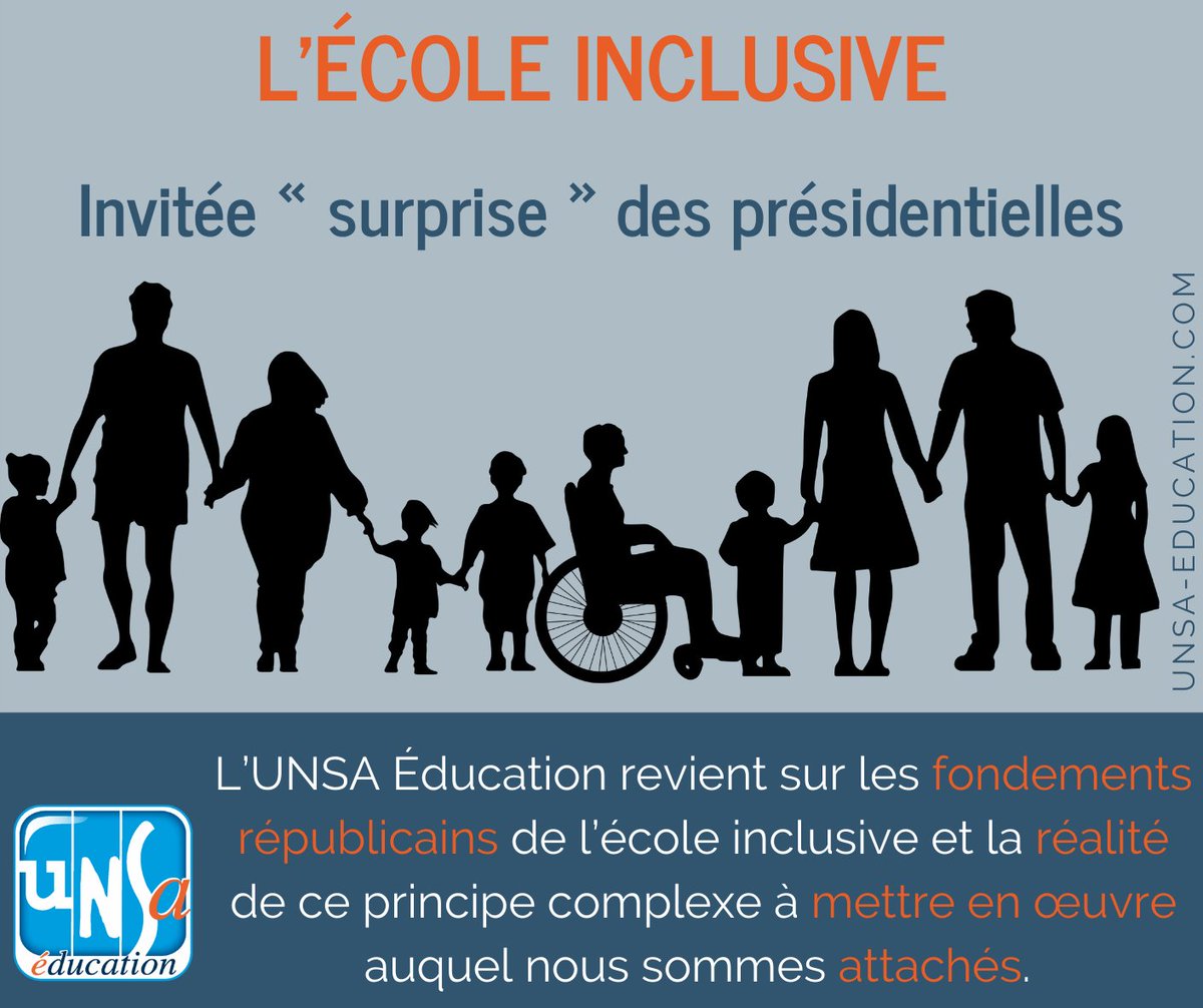 UNSA_Education's tweet photo. L’#UnsaEduc revient sur les fondements républicains de l’#écoleInclusive et la réalité de ce principe complexe à mettre en œuvre auquel nous sommes attachés. https://t.co/LuioppOAst https://t.co/e5WYUGljNy