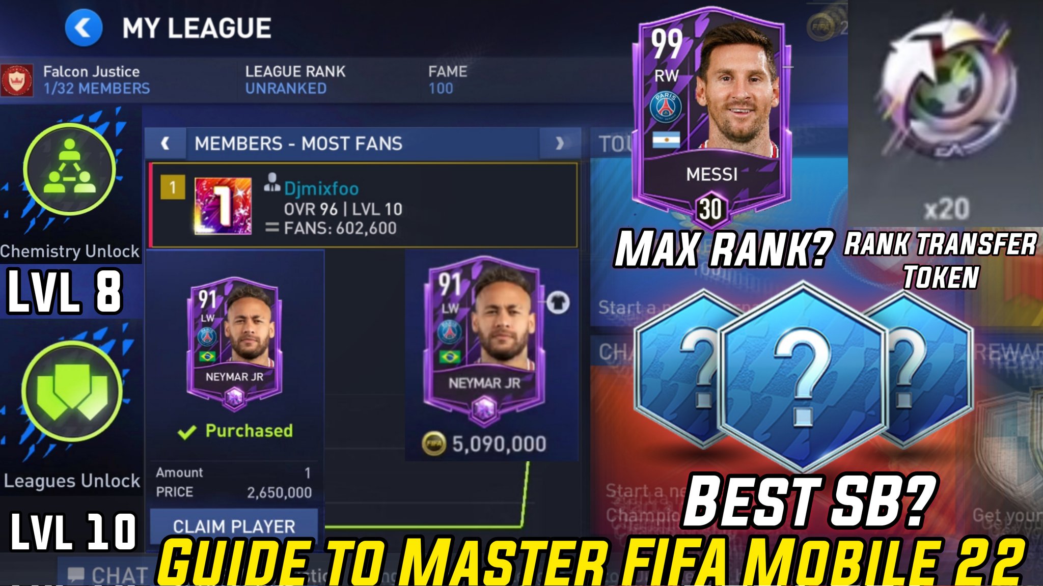 Djmixfoo on X: Guide to master FIFA Mobile 22. Breakdown of everything  need to know to progress quickly and maximise OVR    / X