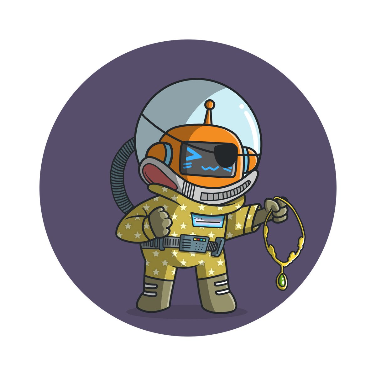 EmeraldNftDao's tweet image. We got a new pirate in our wallet!
@spacebudzNFT 
What do you think about this beautiful bud?
He found a good home in our wallet😁