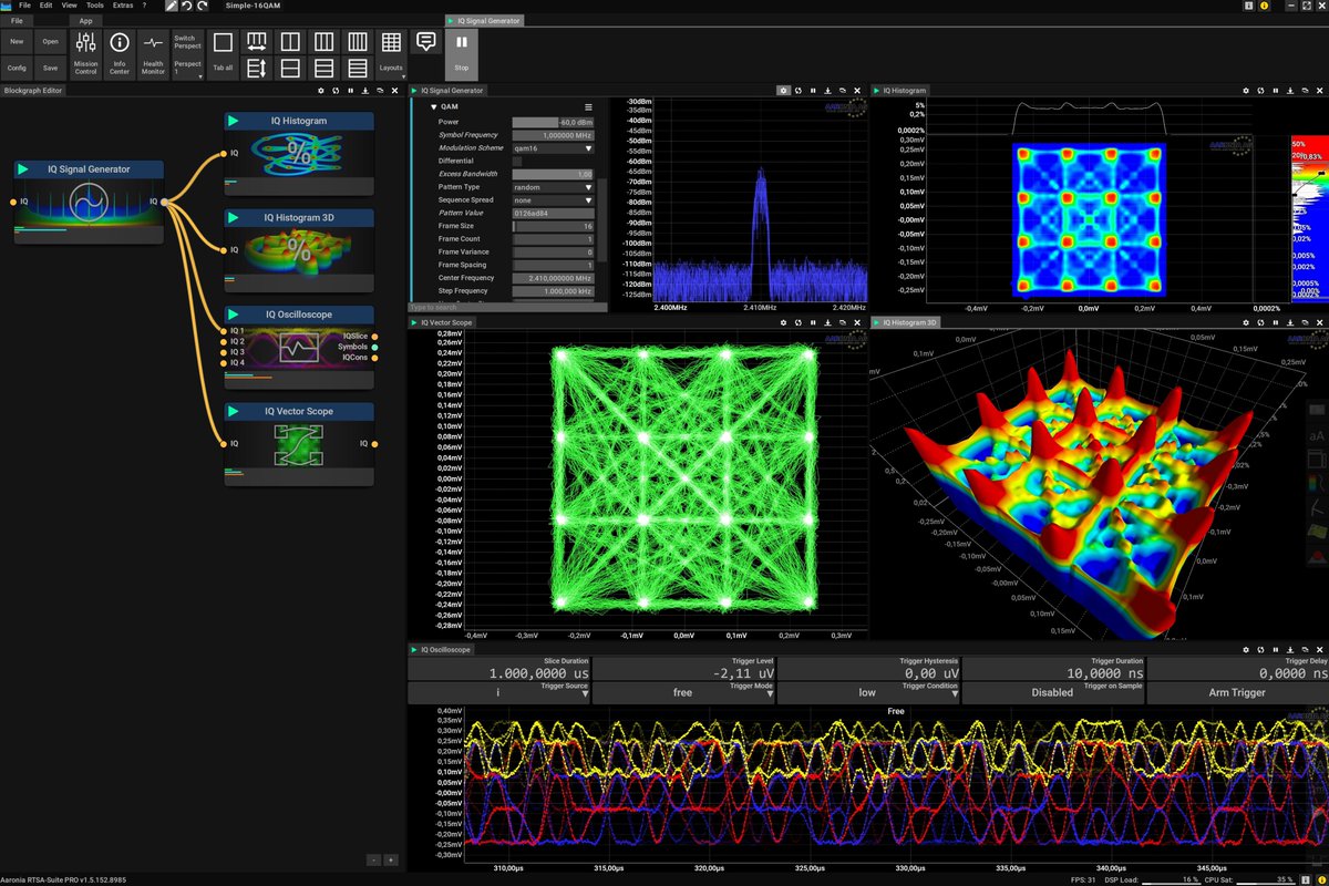 Aaronia_AG's tweet photo. Our #IQ #signalgenerator enables the generation of a variety of modulation types. Several signals can also be combined. More at https://t.co/2WMVs1COY7
#TestAndMeasurement
#RF
#sdr
#SpectrumAnalyzer
#Electronics
#RTSA
#TestMeasurement
#measurement 
#tech
#engineering
#electronics https://t.co/Y44PA3qWWq