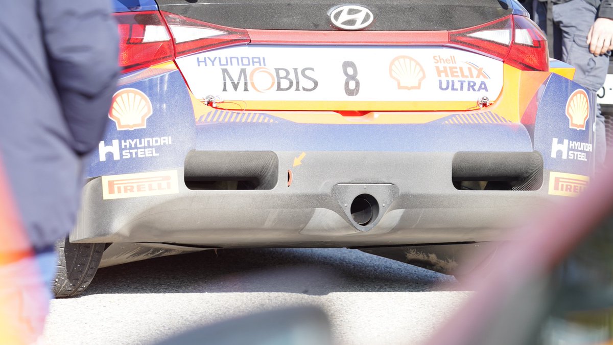 Butch_on_Racing's tweet photo. A good variety of rear end treatments on the #WRC2022 cars. @MSportLtd, Mr Murray would like a word... #RallyeMonteCarlo #wrctech #pmwmagazine https://t.co/NyrioMCpz1