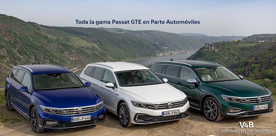 partevw's tweet photo. Tenemos disponible nuestra gama GTE (Híbrido enchufable) en todos los modelos #PassatVariant 
No esperes más y hazte con el mejor aliado para tu empresa #Volkswagen4Business 
#ParteAutomóviles #VolkswagenCantabria https://t.co/qm3QiFN4Gj