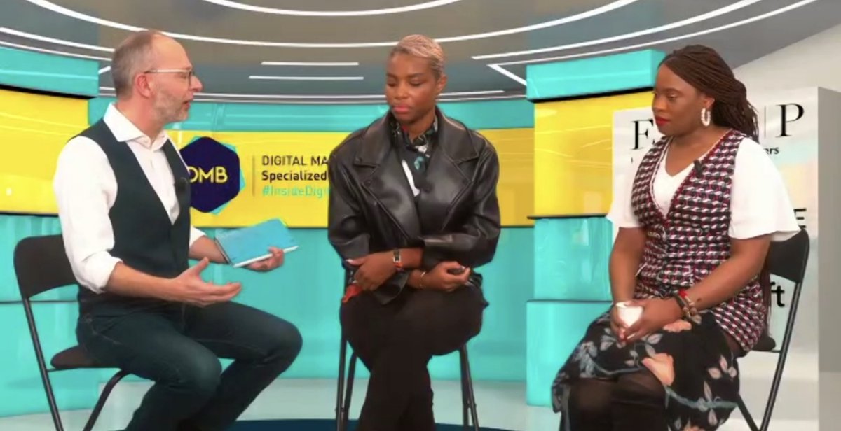 #VisionaryDay avec le #MBADMB 
Intervention très intéressante sur le #MetaverseNFT et le #gaming dans l'univers de la #beauté et du #Luxe avec : 
👉<a href="/MeiteMazeguela/">Mazéguéla MEITE 👩🏾‍🚀🦾</a>  
👉<a href="/DarienLauralee/">Lauralee Darien</a>
Merci 🙏