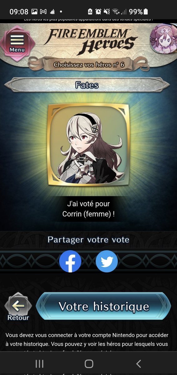 Kiurylk's tweet photo. I vote for Female Corrin! She is so close to win her brave alt.. Please vote for her 🙏❤🌽 #FEHeroes #FEH #FEHCYL #cyl6 #CyL https://t.co/XBcWOVgjan