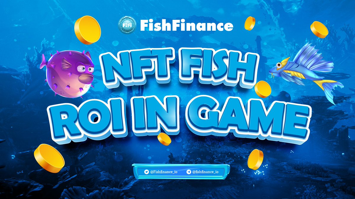 #FishFinance NFT Fish: #ROI in Game

💰ROI through #PlayToEarn #PredictToEarn #HodlToEarn and more!
💰ROI through #NFTmarketplace 

So what are you waiting for? Visit nft.fishfinance.io 🤩

⚡ Learn more ways to earn with our #NFT at medium.com/@fishfinance_i…

#RacingFish