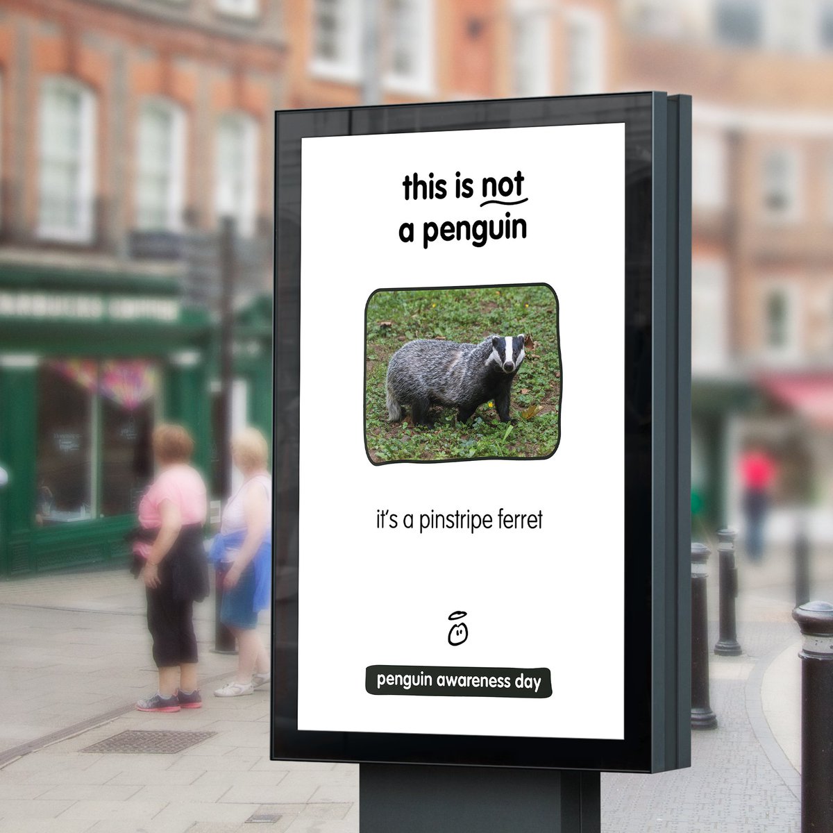 innocent's tweet photo. Today is Penguin Awareness Day so we're running a campaign to make Britain more aware of what is and isn't a penguin. Stay safe. Stay alert. Stay penguin aware.

#PenguinAwarenessDay https://t.co/gtXV245TtY
