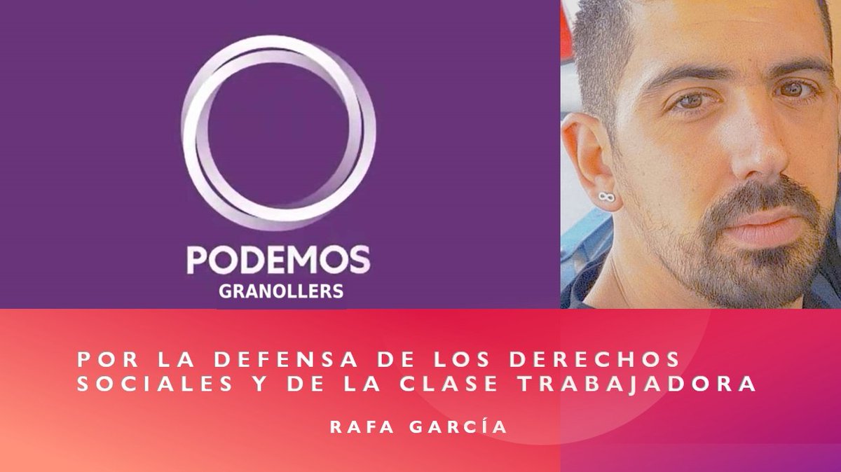 PodemGranollers's tweet photo. Podemos #Granollers ficha a Rafa Garcia, un referente del activismo en nuestro municipio, en una clara apuesta por potenciar nuestra candidatura para las próximas municipales del 2023

Bienvenido Rafa!!! https://t.co/GvYKlRmJKy