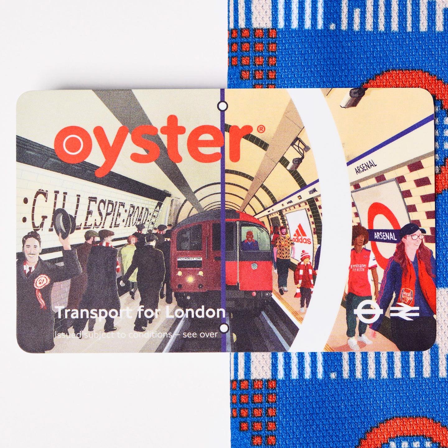 Dangerman on got to design an Oyster card! Thanks to @arsenal and @Adidasfootball for asking me to create a bespoke Oyster card design for their @transportforlondon campaign. It celebrates the