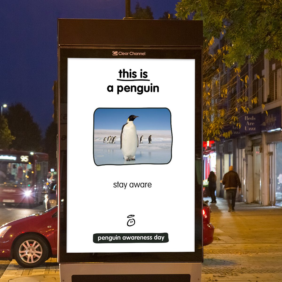 innocent's tweet photo. Today is Penguin Awareness Day so we're running a campaign to make Britain more aware of what is and isn't a penguin. Stay safe. Stay alert. Stay penguin aware.

#PenguinAwarenessDay https://t.co/gtXV245TtY