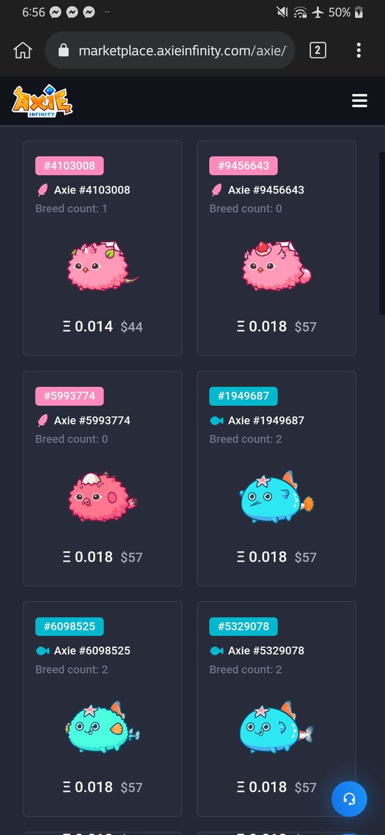 iFlick8's tweet photo. @Jihoz_Axie Axie releasing is really helping raise floor axie prices ❤️ from 0.15 the other day https://t.co/ImgOy2qtbT