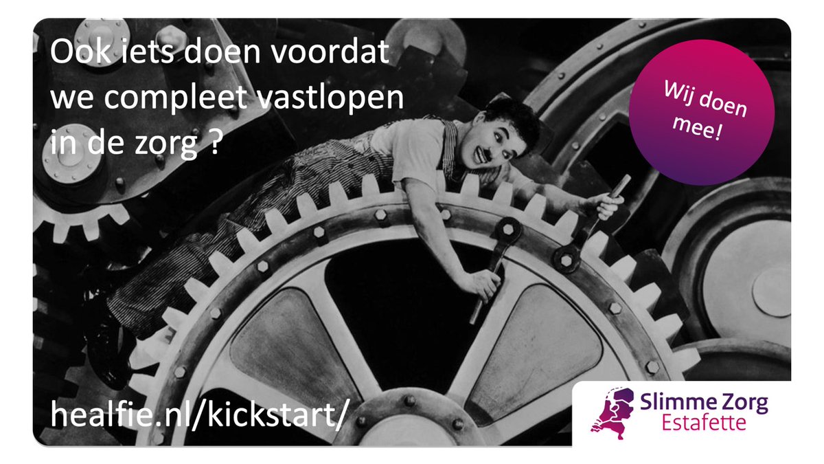 Ook iets doen voordat we compleet vastlopen in de zorg? 

Healfie Kickstart helpt werk te maken van preventie : bit.ly/33yMRbx

#gezondheid #preventie #transformatie #SZE2022