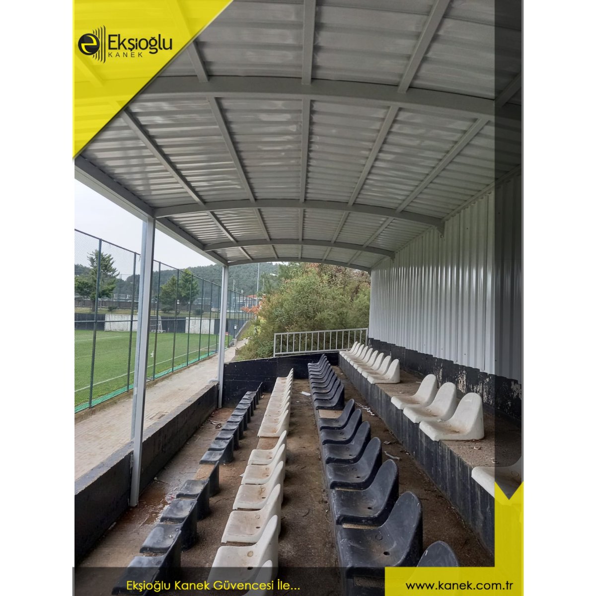 Eksioglukanek's tweet photo. ☑"Ümraniye Nevzat Demir Tesislerine Kapalı Tribün" uygulamamız. 🛠
☎️ 0216 702 10 22
📲 0541 671 00 53
✉ bilgi@kanek.com.tr
#ekşioğlu #kanek #tel #çit #korkuluk #ferforje #demir #çelik #panelçit #jiletlitel #çimçit #bariyer #sporsahası #sosyaltesisler #park #futbol #football https://t.co/hHyY8N965U