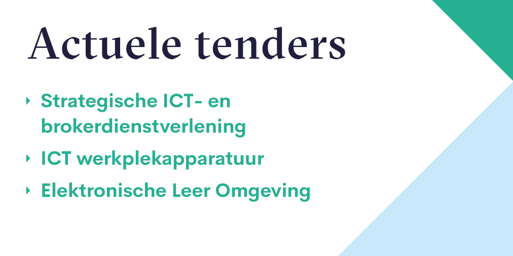 Mensen, hardware, software. Wat u ook levert in de ICT-branche, er is vraag naar. In dit #tenderalert een greep uit de #ict opdrachten van de afgelopen week aanbestedingen.corusadvies.nl/actuele-tenders #aanbestedingen