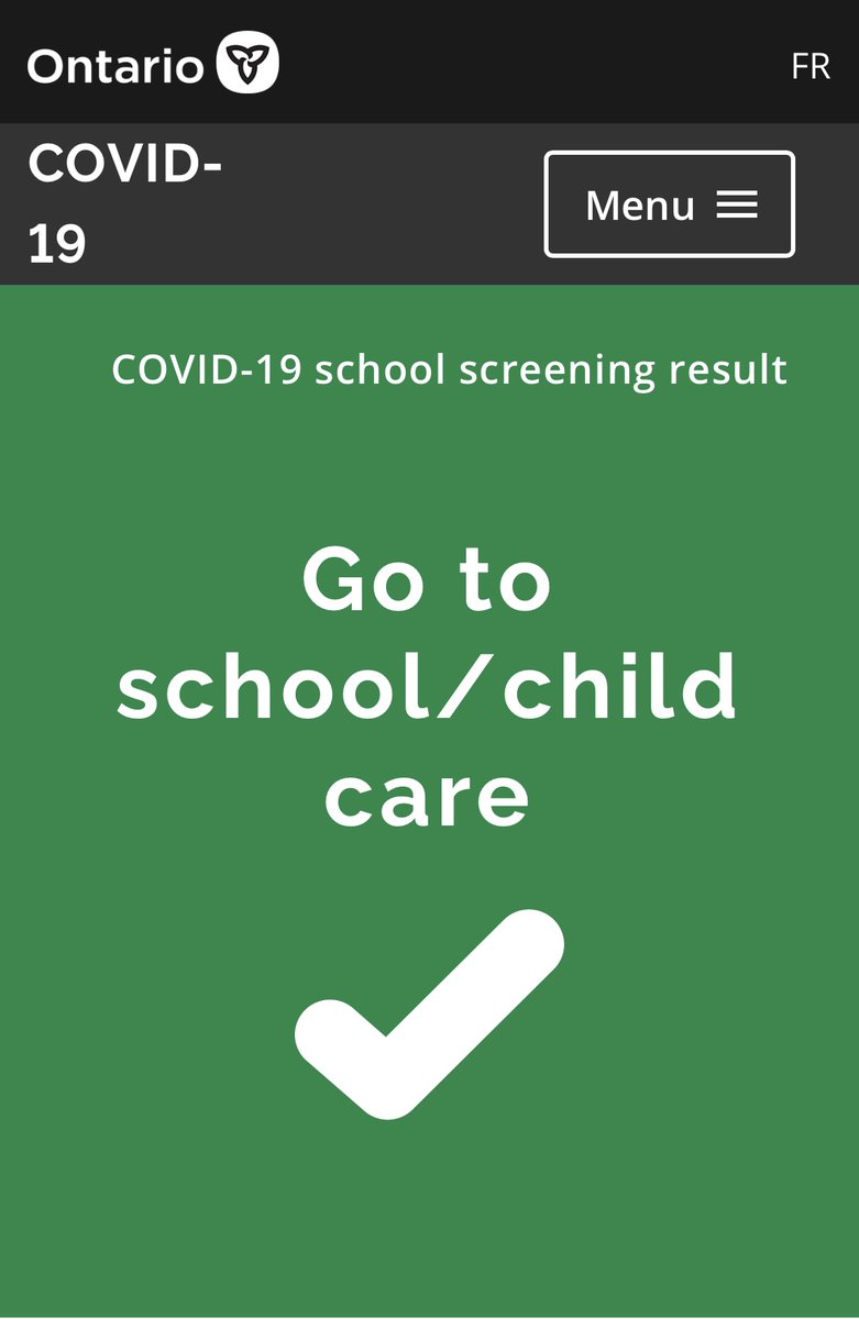 HCDSB's tweet photo. Rise &amp; shine ⏰☀️ #HCDSBfam! Remember to complete the school screening tool this morning

✅ 𝗚𝗥𝗘𝗘𝗡 𝗺𝗲𝗮𝗻𝘀 𝗚𝗢 &amp; 𝗿𝗲𝘀𝘂𝗹𝘁𝘀 𝘆𝗼𝘂 𝗺𝘂𝘀𝘁 𝗦𝗛𝗢𝗪!

❌ 𝗥𝗲𝘀𝘂𝗹𝘁𝘀 𝗥𝗘𝗗? 𝗖𝗮𝗹𝗹 𝗶𝗻 𝘆𝗼𝘂𝗿 𝗮𝗯𝘀𝗲𝗻𝗰𝗲 &amp; 𝗴𝗼 𝗯𝗮𝗰𝗸 𝘁𝗼 𝗕𝗘𝗗! https://t.co/WCm17OVr1Q