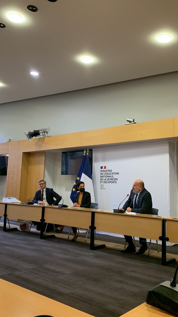 Synergie's tweet photo. « C’est pour nous un honneur et aussi une reconnaissance du travail que nous réalisons chaque jour au service de l’insertion des jeunes au côté et j’ose dire en bonne intelligence et complémentarité, avec le service Public de l’emploi. » Victorien Vaney, Président du Directoire https://t.co/8x95Y7fE89