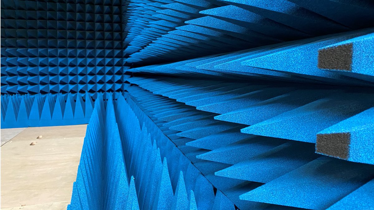 AC1224 is a modular walk-in-sized mmWave test chamber. Expand if your needs change or move it to a different location.

mmwavetest.com/modular-mmwave…

#testchamber #testrange #5g #5gnr #mmwave #radar #millimeterwave #anechoicchamber #antennatest #adas #rfengineering #anechoicchamber