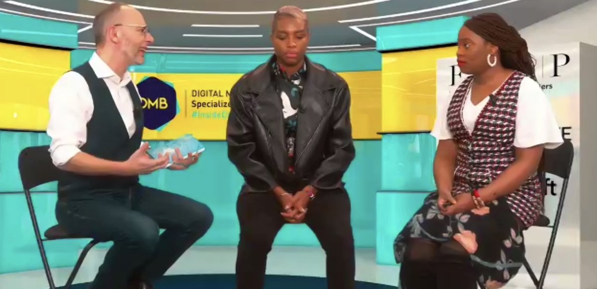 [#VisionaryDay] 
Table ronde des #Alumnis <a href="/MeiteMazeguela/">Mazéguéla MEITE 👩🏾‍🚀🦾</a> <a href="/DarienLauralee/">Lauralee Darien</a> ! 

Deux sujets très intéressants #ThèsePro :
- Le #Métaverse, quelles opportunités pour les marques beauté ?
- #Fashion &amp; #Gaming : le futur du luxe

Merci pour leur partage !

#MBADMB #TransfoNum