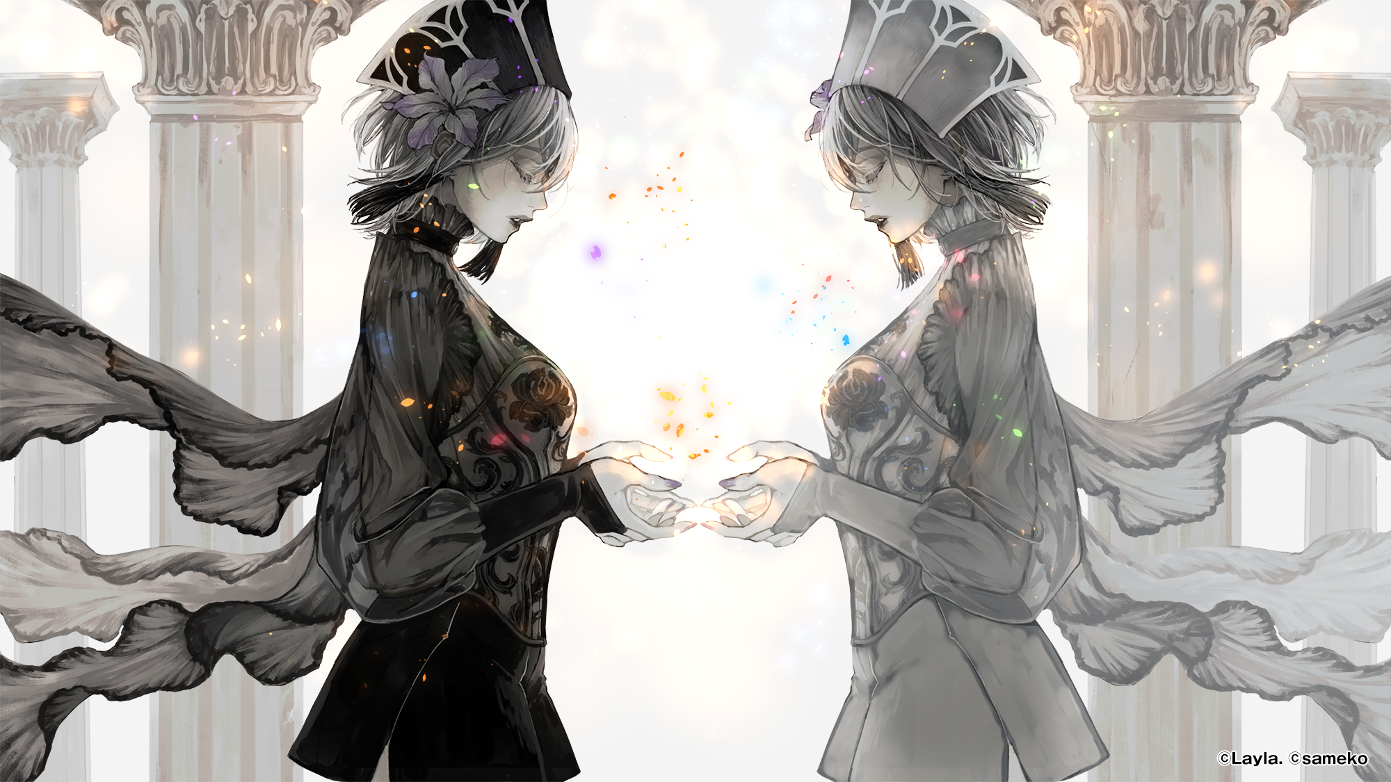 絵守未來 にもし イラストレーター 複製原画 春を告げる X-ART