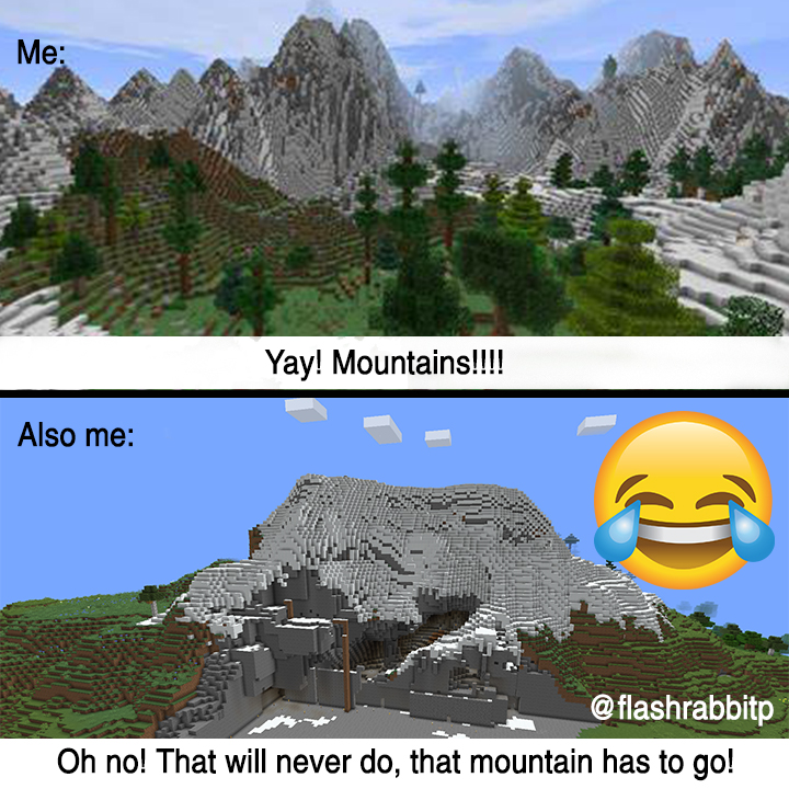 Who else? 🤣😂🤣
#minecraft #minecraftmeme #memes