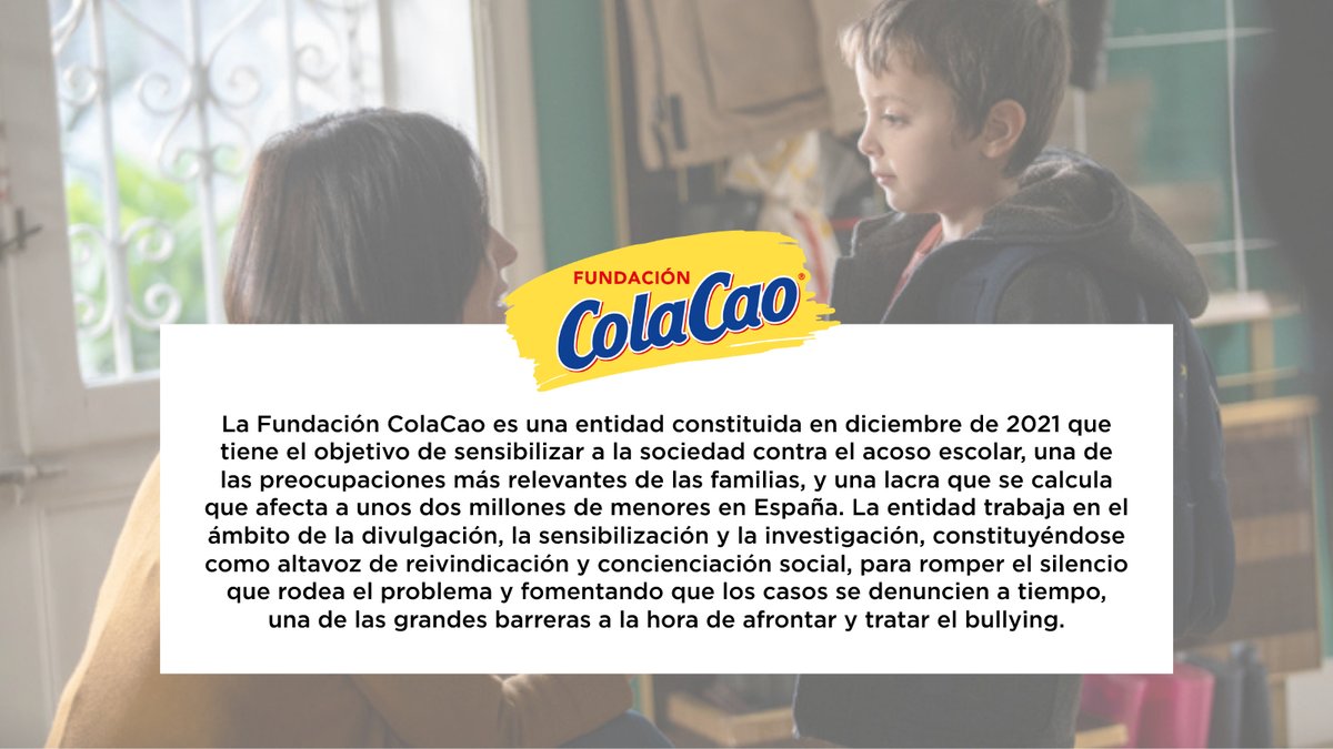 fundcolacao's tweet photo. ¡Hola, Twitter! Somos la @fundcolacao, una entidad que trabaja en el ámbito de la educación, la investigación y la divulgación, para promover un cambio social en torno al bullying, reivindicando la valía personal y autenticidad de los niños y niñas. https://t.co/YQJXgjXMEH