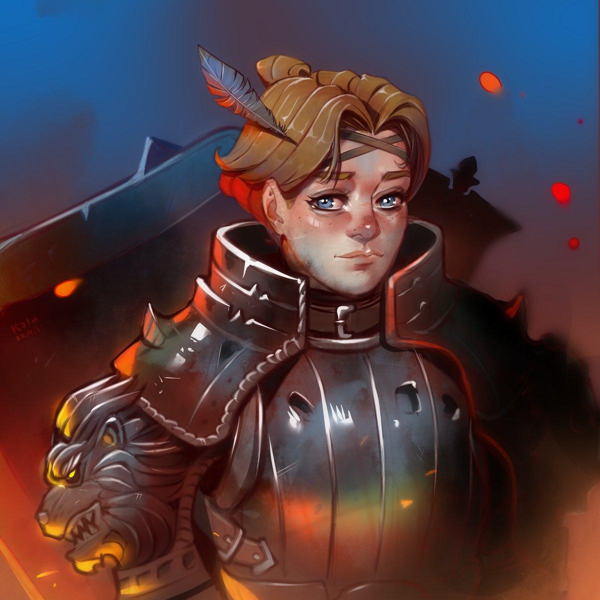 Great art with Elisa by kola411! #KingsBounty #KingsBountyII