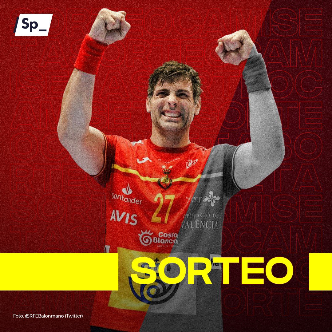 🎁 ¡SORTEAMOS una camiseta de los #Hispanos! 

Requisitos para participar:
• Sigue a <a href="/SpheraSports/">Sphera Sports</a> y <a href="/RFEBalonmano/">RFEBalonmano</a> 
• RT a este tweet

⏰ Plazo hasta el sábado a las 13:00h