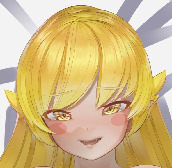 少し眉毛弄って口が決まらないから差分(`、3_ヽ)_ 