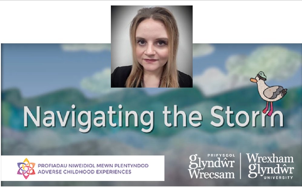 WrexhamUni's tweet photo. Our #navigatingthestorm animation has now been officially launched! A concept created by @TeganBSollis and developed into animation by WGU students, it explains trauma and how we can all better understand it: https://t.co/glPmgae2nC https://t.co/pOfbyY1zLg
