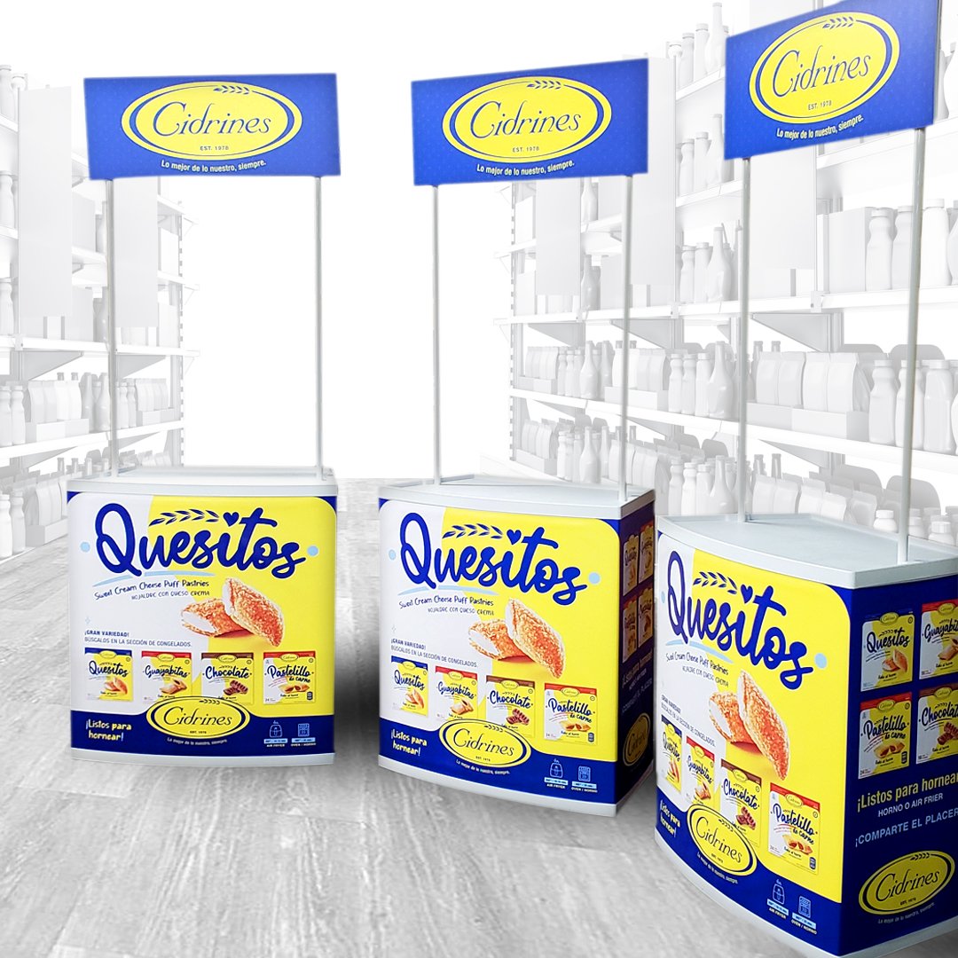 Vsualmente's tweet photo. Promo Counter desarmable con bulto. Impresos #Fullcolor con laminado brillo o mate. Es ideal para promociones en supermercados, farmacias, convenciones, ferias y centros comerciales.
#promotionalcounter
#portablecounters #popupcounter #posdisplay #imprentadigital
#tumarca https://t.co/X7grEOCvgR