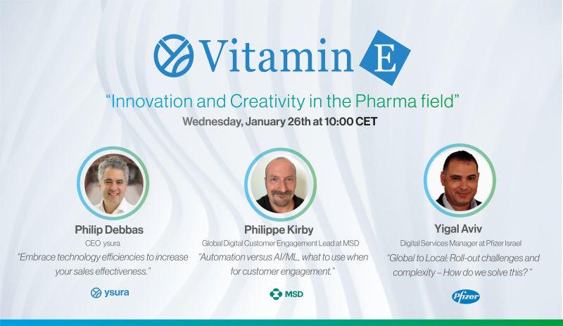 BujnaCsaba's tweet photo. Can't wait to hear the perspectives of three industry leaders in the topics of "Innovation and Creativity" in Pharma.
Register for free:https://t.co/QoZvoSsa7g https://t.co/RWtsvIaxlP