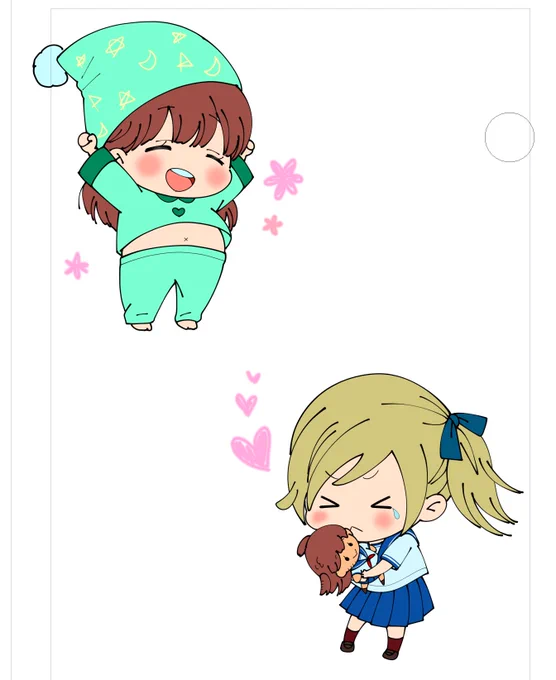 色塗りラフ 