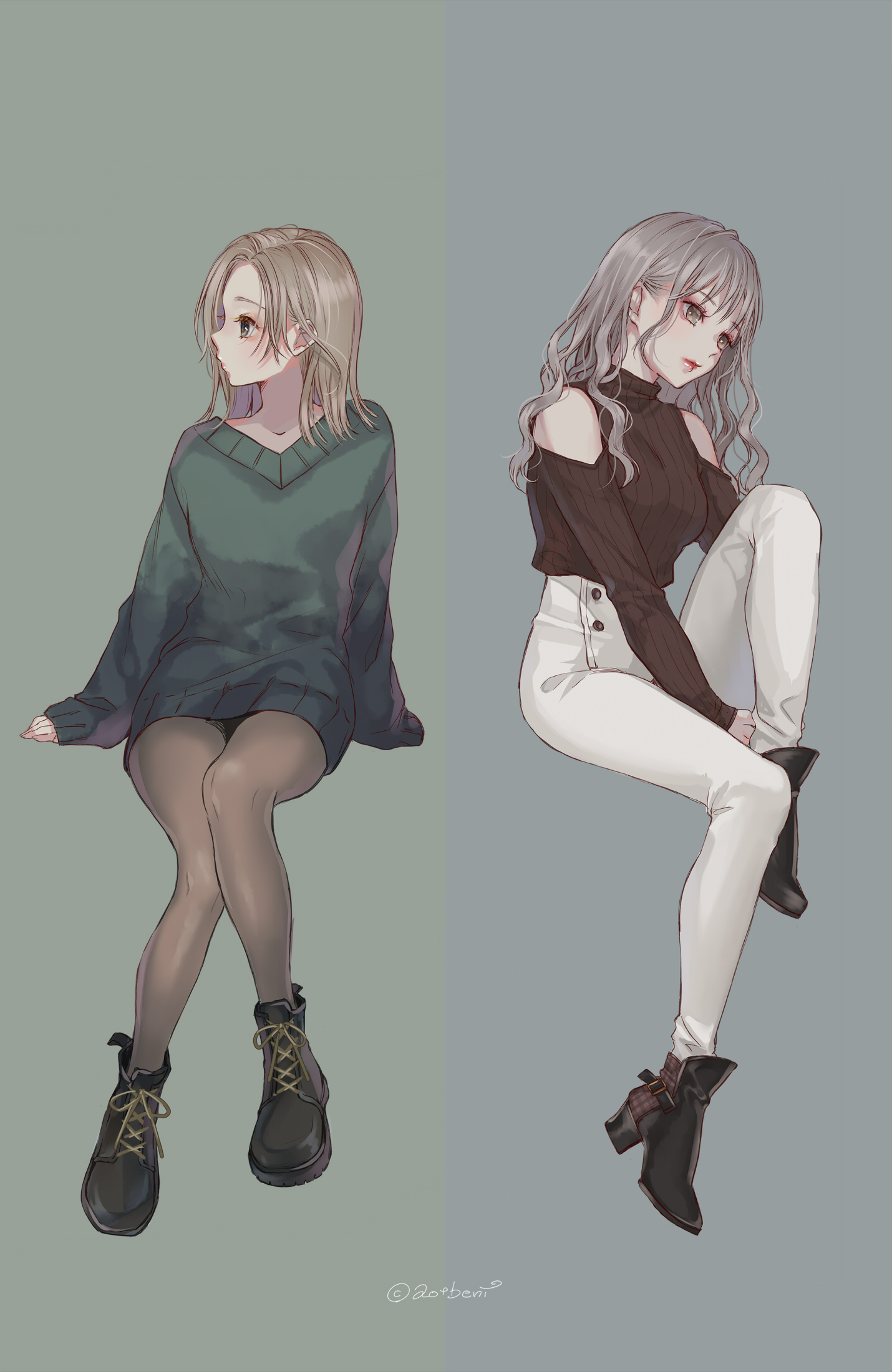 青十紅 初画集 Plus 予約受付開始 コーデイラスト 絵柄が好みって人にフォローされたい T Co 2tgnzkdg98 Twitter